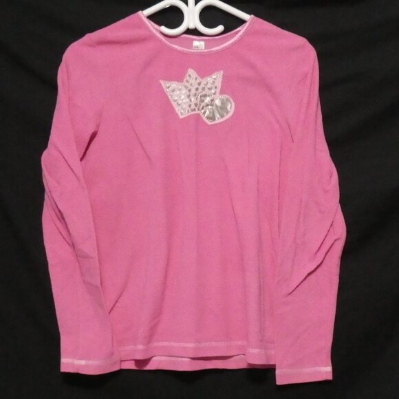 GEORGE | large (14-16) | Soft and Lightweight Fleece Pajama Top | Crown & Heart - Picture 1 of 16